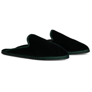 Vibi Venezia emerald green Velvet Slippers